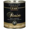 Zar 50412 1 Quart Gray Cashmere Interior Oil Base Stain