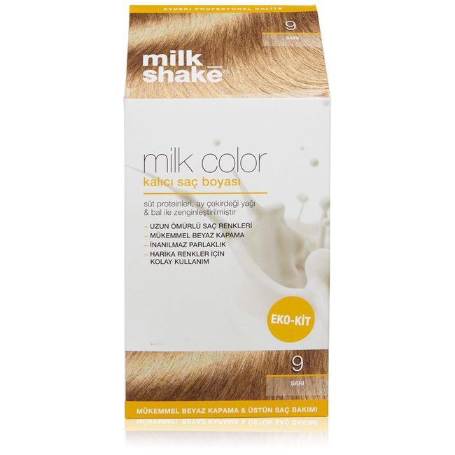 Milk Shake Milk Color Eko Kit Saç Boyası 9 (0.5 g)