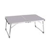 DayPlus Portable Folding Table No Assembly Required Computer Laptop Desk Foldable Camping Picnic Kitchen Work Top Table (60x40x26cm, White)