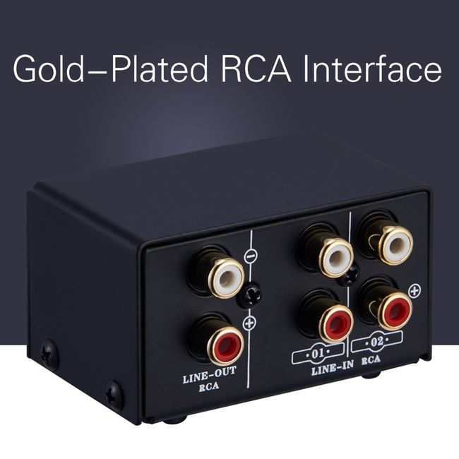 rca cable splitter box