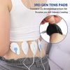 TENS/EMS Unit Pads 20 Pack Snap Electrode NURSAL 20 Count (Pack of 1)