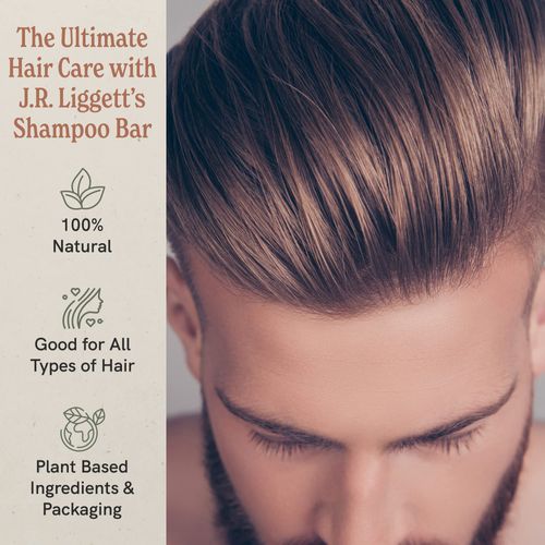 J.R. Liggett Bar Shampoo Moisturizing Hair Formula