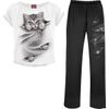 Spiral - Women - BRIGHT EYES - 4pc Gothic Pyjama Set - Small