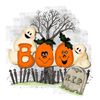 CafePress Boo Flask 7 oz Stainless Steel Drinking Flask