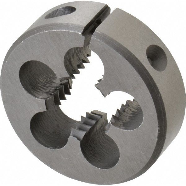 Value Collection 5/8-11 UNC HSS Round Adjustable Die 1-1/2" OD, Left Hand Thread