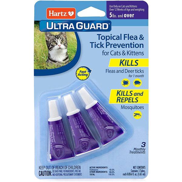 Flea & Tick Prevention for Cats and Kittens