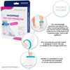 Bramble - Transparent Waterproof Silicone Foot Cast Protector for Bath & Shower