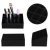 TRIXES Lipstick Holder Make Up Organiser – 24 Compartments – Acrylic Cosmetic Case for Dressing Table Storage – Colour Black