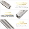 sourcing map 1/2-20 UNF B2 Spiral Point Thread Tap, Screw Tap Threading Tapping Tool, High Speed Steel Machine Taps Tapping Bit