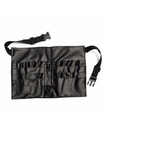 Cameo Cosmetics Professional Vinyl Makeup Apron with Makeup Artist Brush Belt, Light Weight