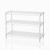 Cainz L6 Compact Rack, 3 Tiers, White, M