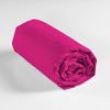 Douceur d'Interieur 57 Yarns Uni Fitted Sheet, Bois De Rose