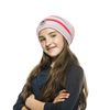 Twinkle Kid - Kinder Reflektor Mütze - Rainbow Beanie Rosa (54/56)