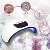 UV LED Light 54W Automatic Sensor Four Timer for Gel Nail and Resin Craft Curing