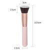 Jeopoom Makeup Brush, Contouring Brush, Beauty Brush, Dense, Soft, Lightweight, Versatile, Contours, Sculpts, Defines, Blends, Premium Quality Synthetic Fiber,used to Retouch the Face(Rose Gold)
