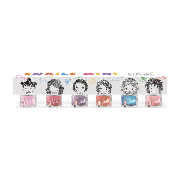 Mini Nail Polish Set of 6 6 x 7 ml