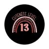 Cuteness Level: 13! 13th Birthday PopSockets Adhesive PopGrip