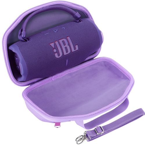 Peyyargo Storage Case Compatible with JBL Charge 6 Portable Waterproof DropProof Bluetooth Speaker (Purple)
