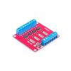 LM YN 4-Channel Solid State Relay Module High Low Level Trigger 3A Optocoupler Isolation