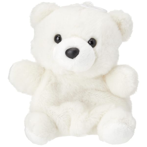 Aurora, 61355, Palm Pals Snowy Polar Bear, 5In, Soft Toy, White