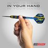 RED DRAGON Luke Humphries Coolhand 22g Brass Darts Set with Flights and Stems - Includes Checkout Card