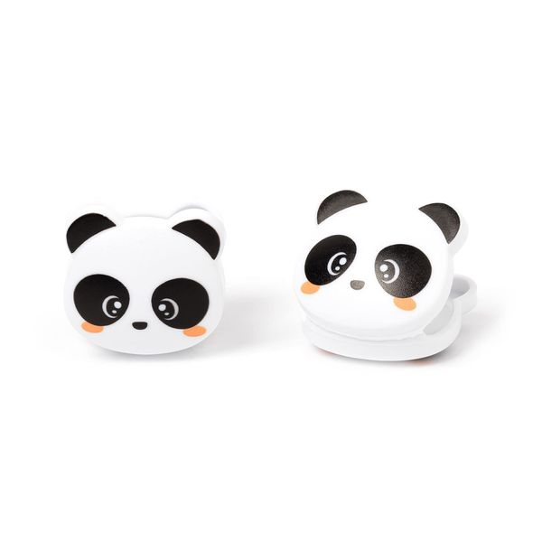 Legami Panda-Thema, 6 Stück, Kunststoff, Einheitsgröße