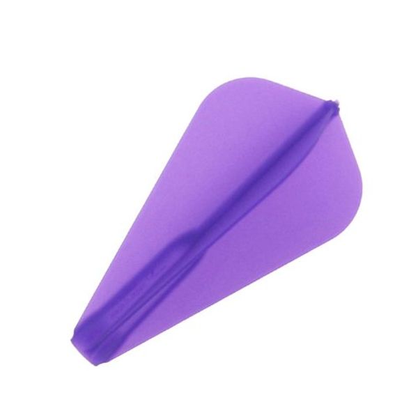 Cosmo Darts Fit Flight 3 Pack Super Kite Dart Flight (Purple)