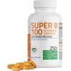 Super B 100 Vitamin B Complex Sustained Release Contains All B Vitamins (Vita...