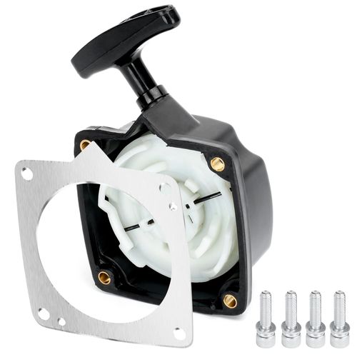 Pull Starter Replacement - 43cc 49cc 52cc 2HP Predator Earth Augers 63022 Pocket Bike Gas Petrol Scooter -Upgraded Wheel Core & Recoil Spring