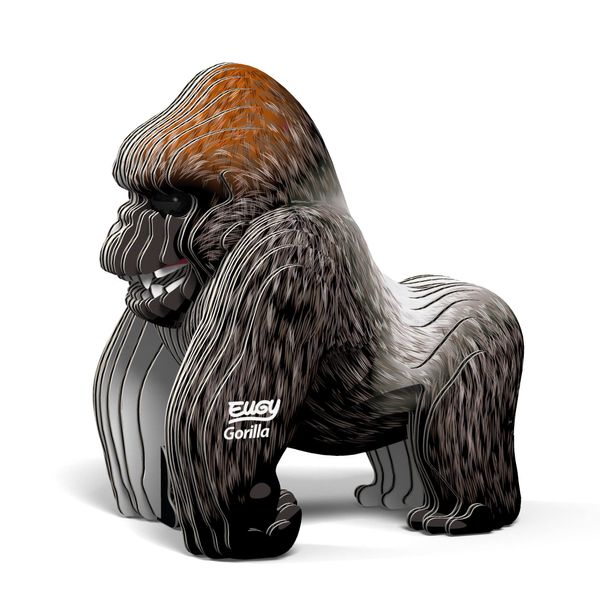 EUGY 077 Gorilla Eco-Friendly 3D Paper Puzzle