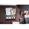 YAMAZAKI home Tower Amenity Tray Wide S Black, Medium