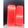 2 Clinique Plastic Cosmetics Makeup EMPTY Beauty Box Containers - PINK - NEW