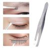 Luxxii (3 Pack) Flat Tweezers - Stainless Steel Flat Tweezers Hair Plucker for Hair and Eyebrows Personal Care (C_FLAT)