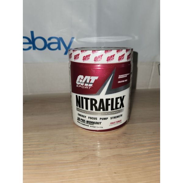 NITRAFLEX, Fruit Punch, 11 oz (312 g) 30 Servings