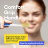 MOUTHWATCHERS Dr Plotkas Extra Soft Flossing Toothbrush Manual Soft Toothbrush for Adults, Ultra CleanToothbrush, Good for Sensitive Teeth and Gums, 2 Pack - Colors Vary