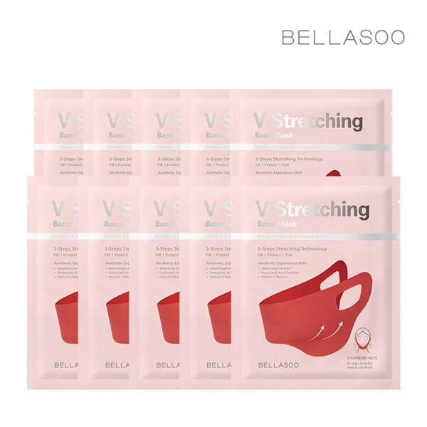 Bella Sue V Stretching Band Mask 12g x 10 sheets