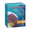 AquaClear A1382 Activated Carbon Insert, 30-Gallon Aquariums, White, 3-Pack