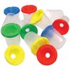 12 x Non-Spill Paint Pots with Plastic Stoppers