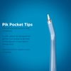 Replacement Tips for Waterpik Water Flosser (6 Pik Pocket Tips)