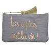 Clayre & Eef Women's Toiletry Bag 17 x 11 cm Blue Synthetic, blue
