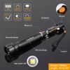 EverBrite Ultra Bright Tactical Flashlight 600Lumen Zoomable 4 Light Modes Light