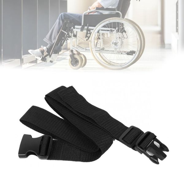 Adjustable Wheelchair Seat Belt Safety Strap Seat Restraint Wheelchair Lap Strap Safety Waist Wheelchair Belt Buckle Strap for Scooter or Wheelchair