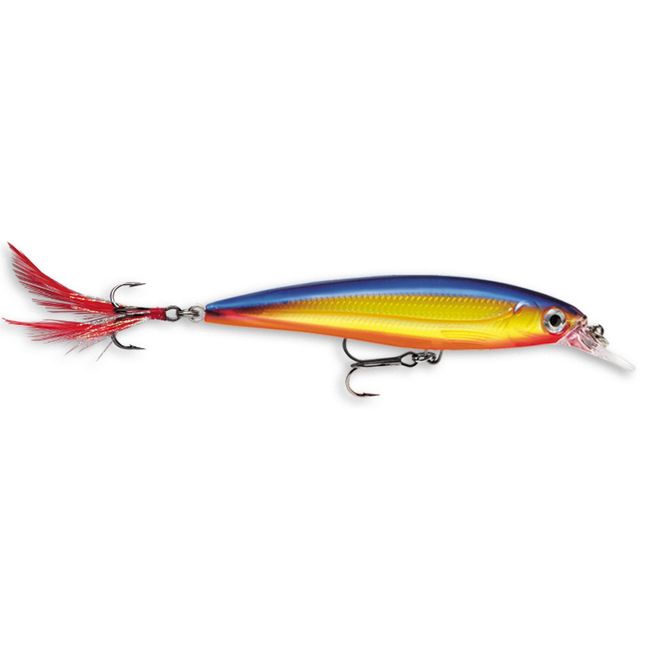 Rapala X-Rap 12 Fishing lure, 4.75-Inch, Hot Steel