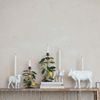 Creative Co-Op Pastoral Elegance Sheep Taper Holder, White