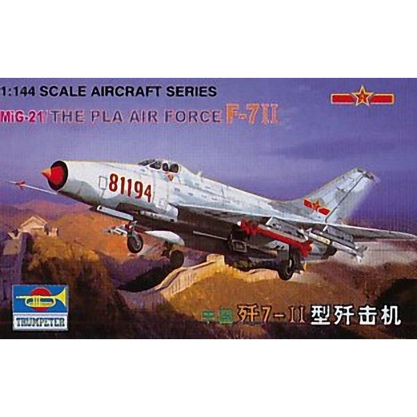 Trumpeter Chinese PLA Air Force F-7 II Kit