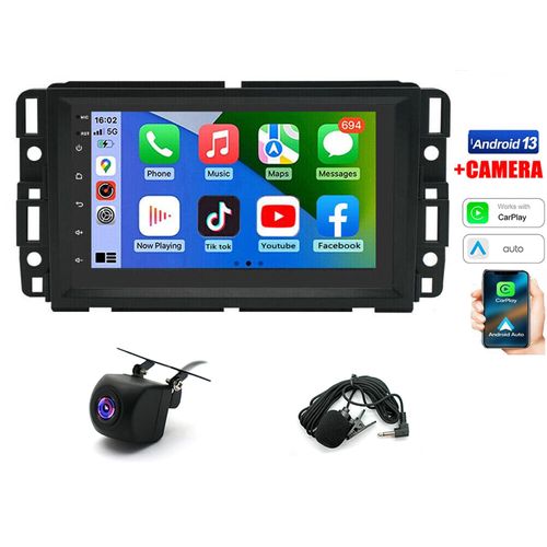 Android 13 Car Stereo Wireless Carplay For Avalanche Express Van Impala Traverse Suburban Yukon Savana Sierra Acadia 7" Car Radio GPS Carplay Touch Screen Android Auto WiFi GPS Navigation Radio Player