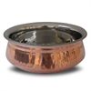 Authentic Traditional Indian 7" Copper Curry Balti Dish/Handi Pot