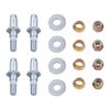 Pair(2) Door Hinge Pin & Bushing Kit For 2002-2006 Chevrolet Avalanche 1500 2500