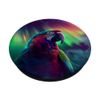 Northern Lights Sky Macaw Parrot Lover PopSockets Swappable PopGrip