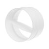 5" Inch Duct Backdraft Blockers - Pipe Connector with Backdraught Shutter - Backflow Preventer - Dryer Vent Adapter - Inline Air Extractor Fan - Pipe Line Coupler with Valve